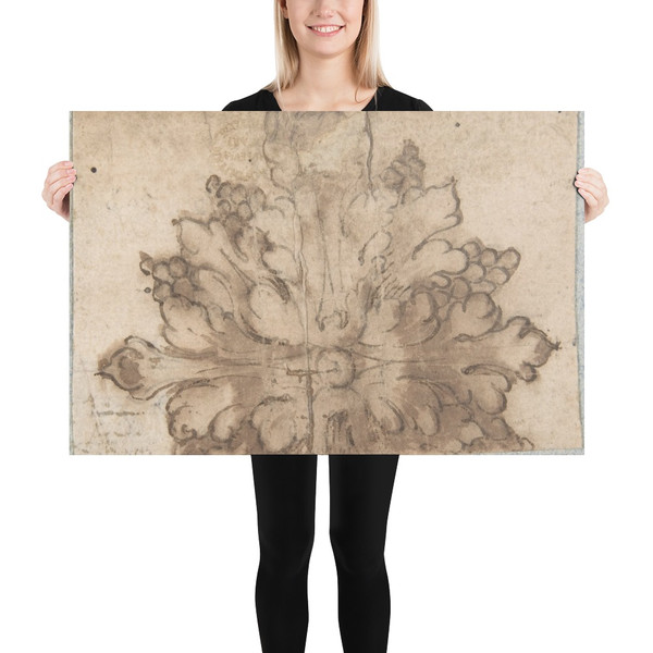 Architectural Detail - Anonymous, Italian, 16th century - 16th century - Photo Paper Poster Museum quality 7742886