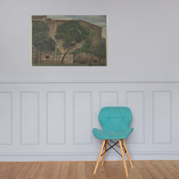 Italian Farmhouse - Walter Crane - 1871–3 - Paper Poster Museum quality 7744012