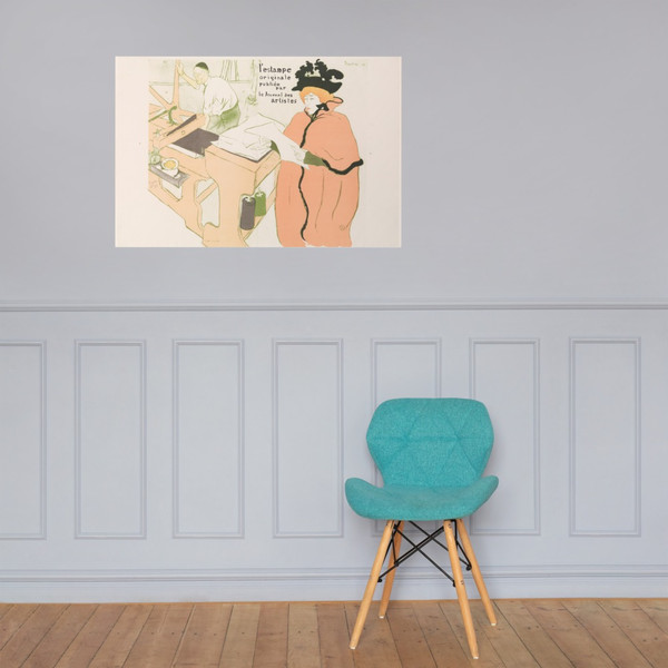 Cover for L'Estampe originale, Album I, publiée par les Journal des Artistes - Henri de Toulouse-Lautrec - 1893 - Paper Poster Museum quality 7745961