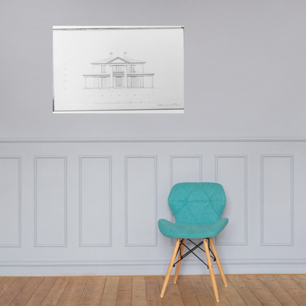 A. J. Davis, Scrapbook VI - Alexander Jackson Davis - n.d. - Photo Paper Poster Museum quality 7737487