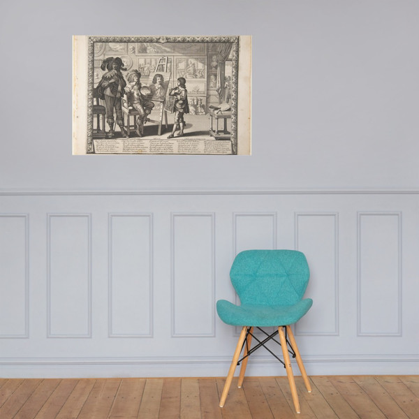 The Painter - Abraham Bosse - ca. 1642 - Photo Paper Poster Museum quality 7747902