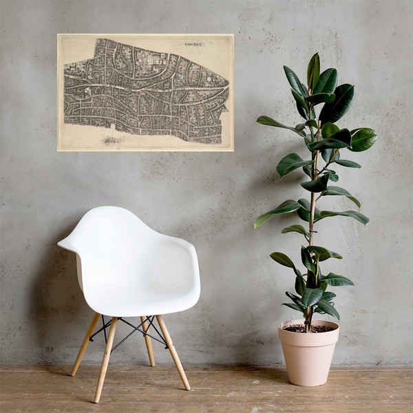 London before the Great Fire - Wenceslaus Hollar - 1666–77 - Photo Paper Poster Museum quality 7738902