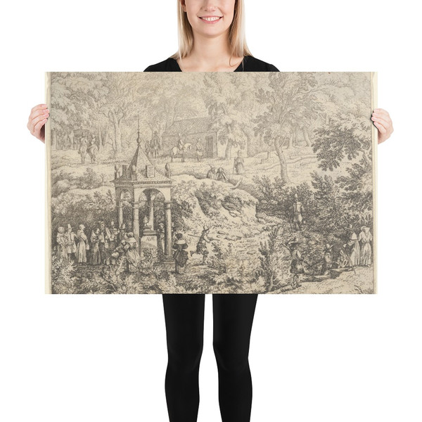 The Third Spring - Allart van Everdingen - Paper Poster Museum quality 7741529