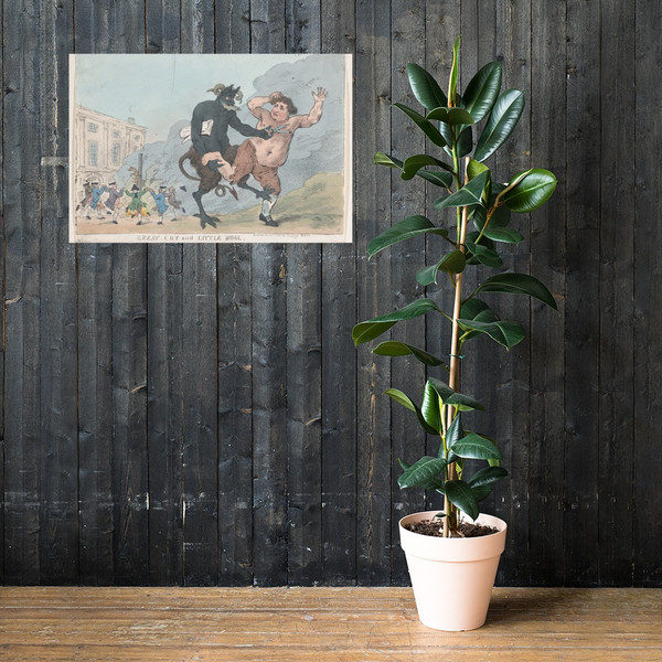 Great Cry and Little Wool - Thomas Rowlandson - December 22, 1783 - Photo Paper Poster Museum quality 7746613