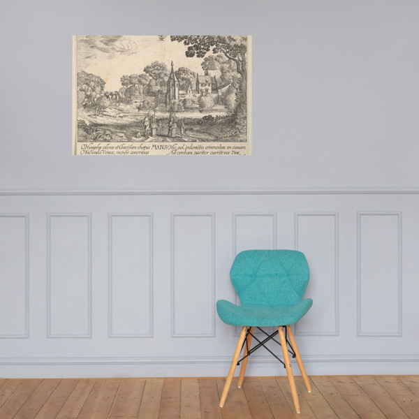 May - Wenceslaus Hollar - 1628–29 - Photo Paper Poster Museum quality 7738670