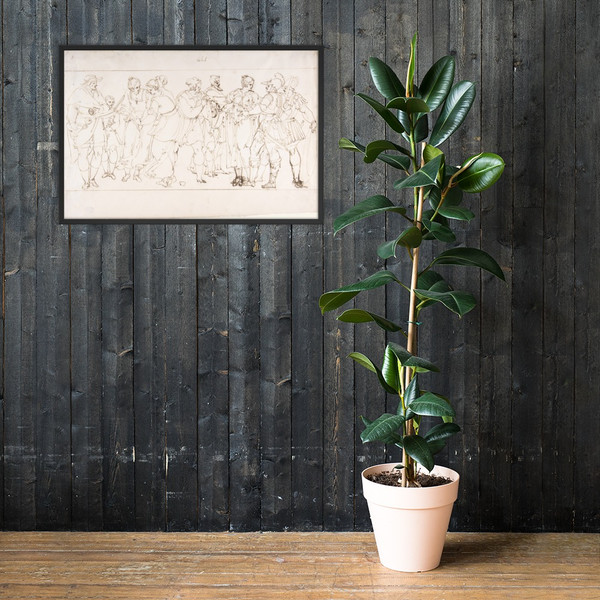 Vendor of Horoscopes - Ercole Setti - 16th century - Photo Paper Framed Poster Museum quality 7743942