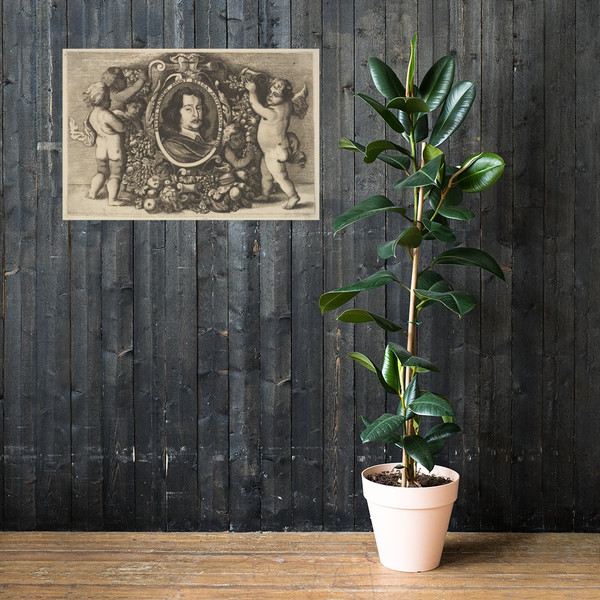 Paedopaegnion: Third Title Page - Wenceslaus Hollar - after 1651 - Paper Poster Museum quality 7742024