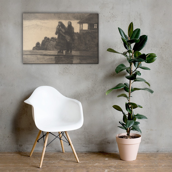 Perils of the Sea - Winslow Homer - 1888 - Canvas Museum quality 7738775