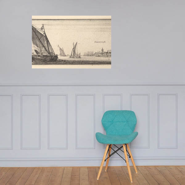 Emmerich - Wenceslaus Hollar - 1642–44 - Paper Poster Museum quality 7724826