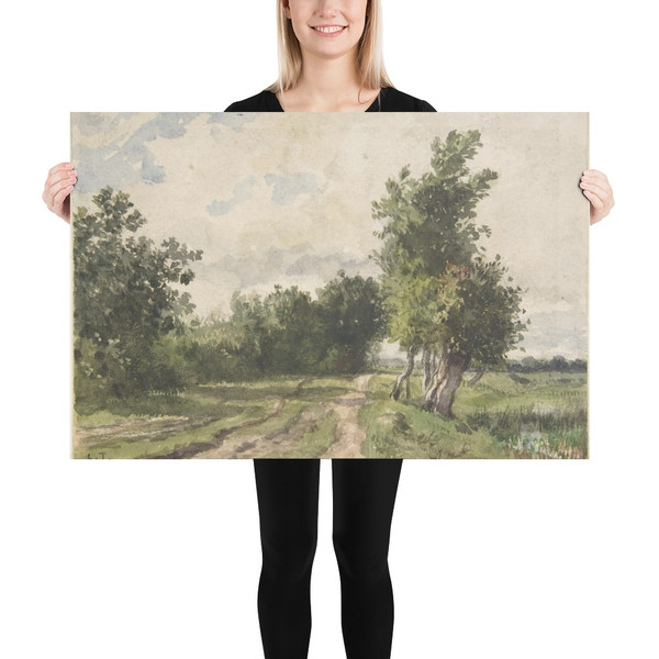 Landscape - Constant Troyon - 1825–65 - Photo Paper Poster Museum quality 7798453