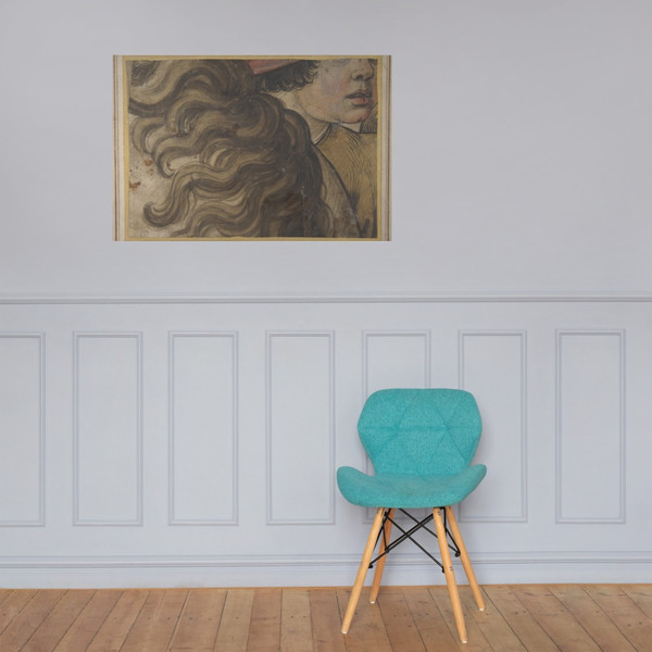 Head of a boy and section of a horse's mane - Raphael (Raffaello Sanzio or Santi) - 1500–1550 - Photo Paper Poster Museum quality 7796703