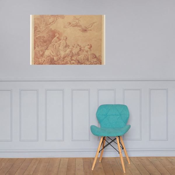 The Rape of Europa - Jean-Baptiste Marie Pierre - 18th century - Paper Poster Museum quality 7795153