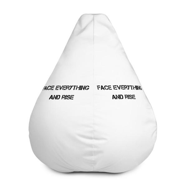 Face everything and rise - Bean Bag Cover Motivational quotes 7801630