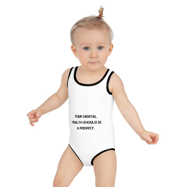 Your mental health should be a priority. - Kids Swimsuit Motivational quotes 7812598
