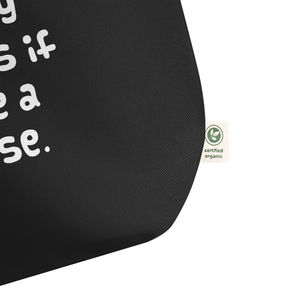 Age only matters if you're a cheese. - Organic Cotton Large Tote Funny quotes 7840958