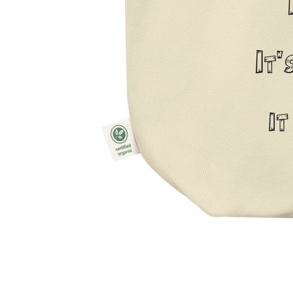 Seeing a spider in my room isn't scary. It's scary when it disappears. - Organic Cotton Tote Bag Funny quotes 7840312