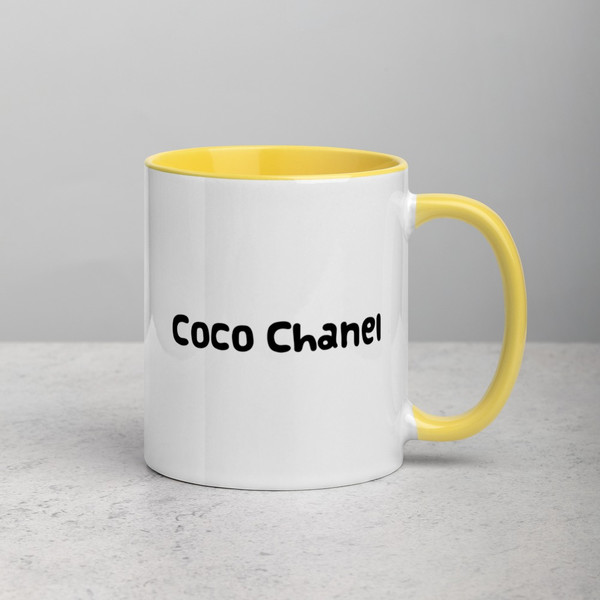 The best things in life are free. The second best are very expensive. - Coco Chanel - Ceramic Mug with Color Funny quotes 7848676