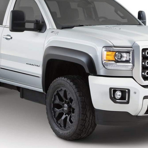 Bushwacker Extend A Fender Flares Fits GMC 2500HD Crew Cab - Front & Rear (4PC)