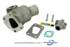 Volvo Penta D2-55 Stainless steel exhaust outlet elbow & connector kit from parts4engines.com