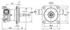 Volvo Penta MD2030 raw water pump from parts4engines.com