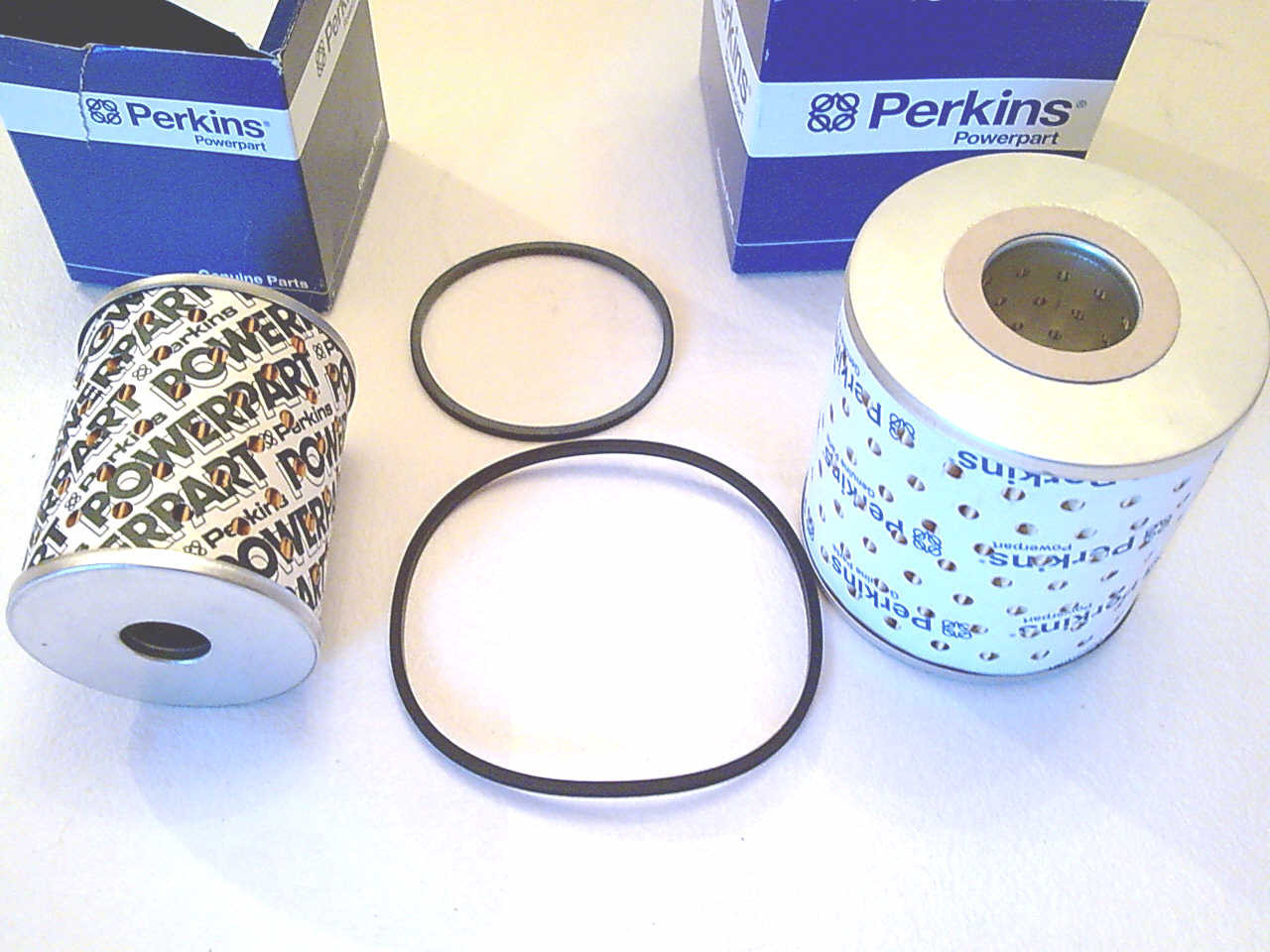  Perkins  4 108 fuel and oil  filters 