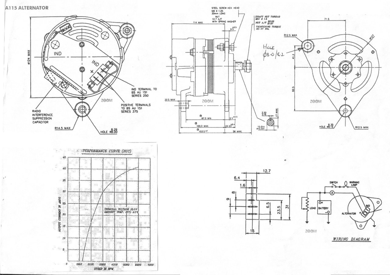 Perkins 4.203 Alternator from parts4engines.com