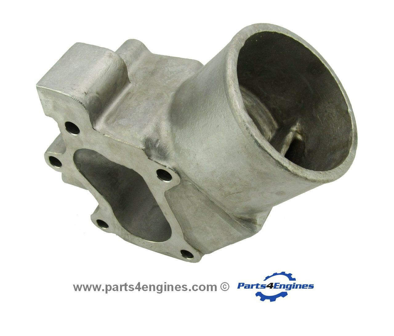 Volvo Penta D2-75 Stainless Steel Exhaust outlet elbow from parts4engines.com