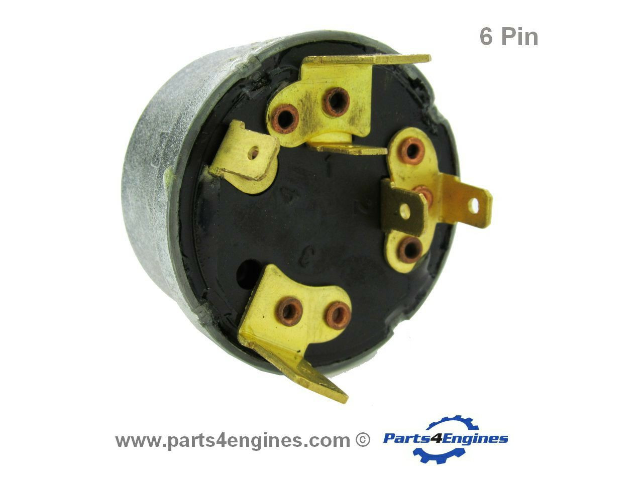 6 pin switch - Perkins 4.154 ignition switch from parts4engines.com