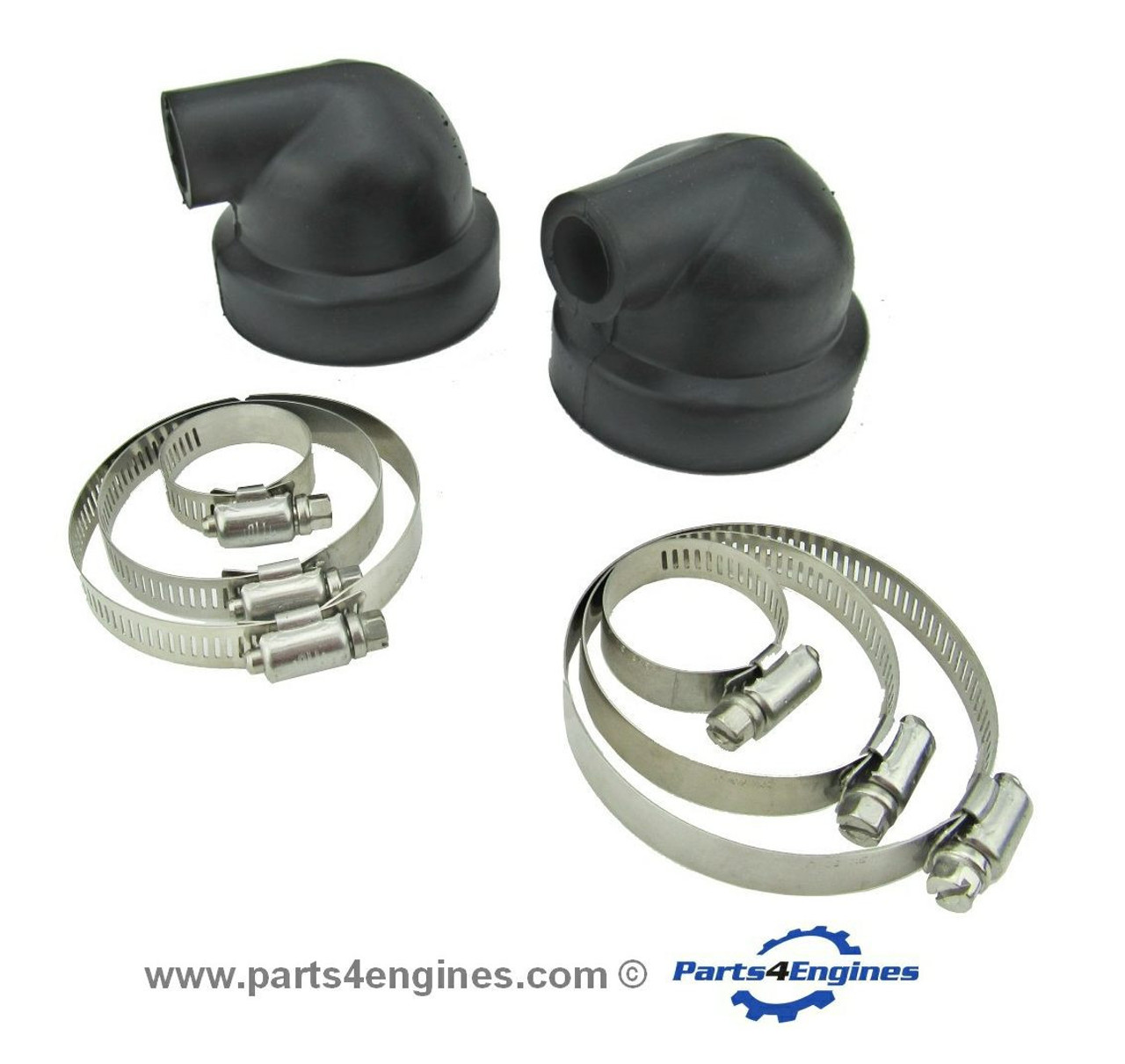 Perkins Perama M30 Heat exchanger end cover caps