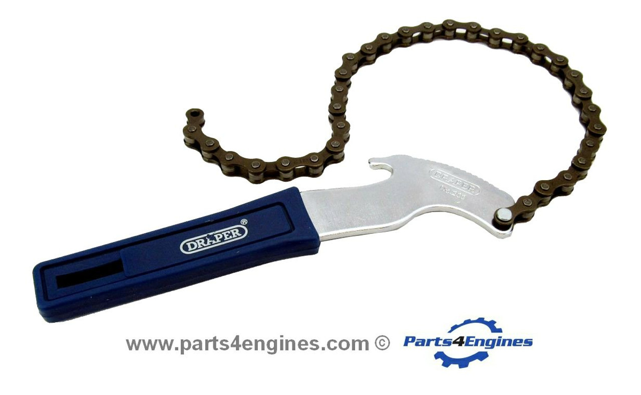 Oil filter chain wrench, from parts4engines.com