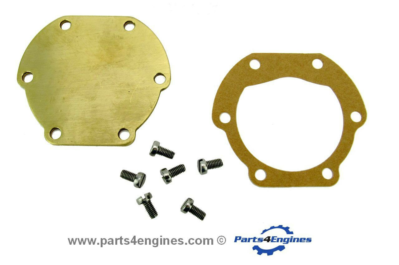 Volvo Penta MD2030 raw water pump LATE end cover kit - parts4engines.com