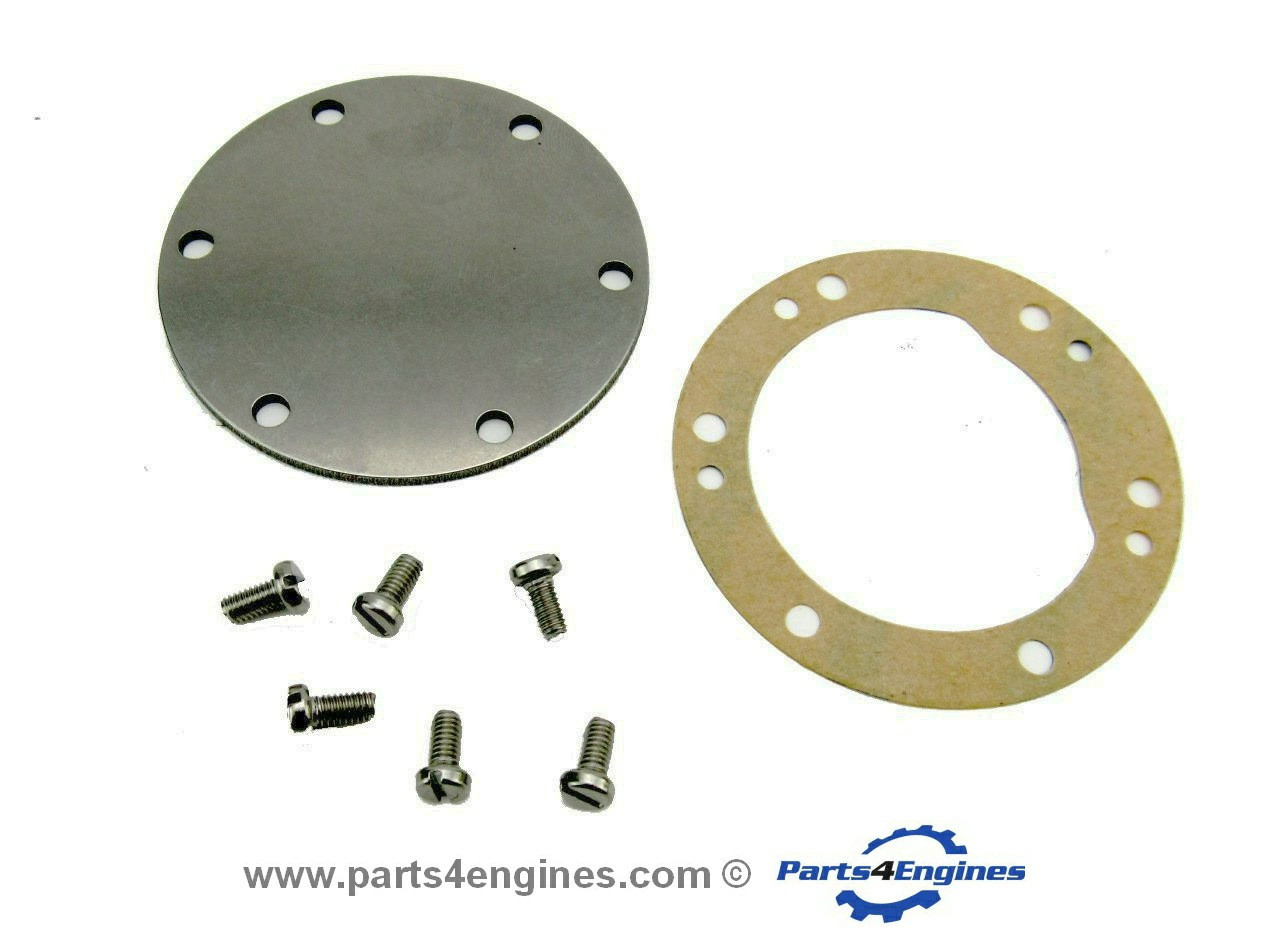 Yanmar 2GM20F Raw water pump End Cover kit, from parts4engines.com