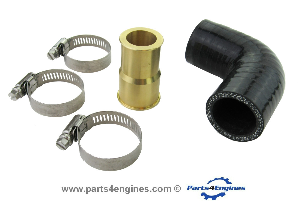 Perkins 4.108 exhaust elbow hose connector kit, from parts4engines.com