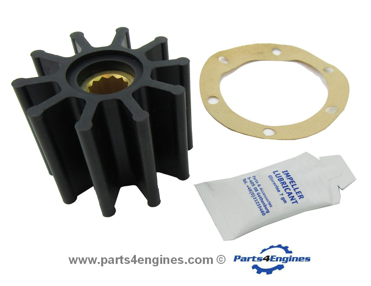 Perkins M185C Raw water pump impeller kit, from parts4engines.com