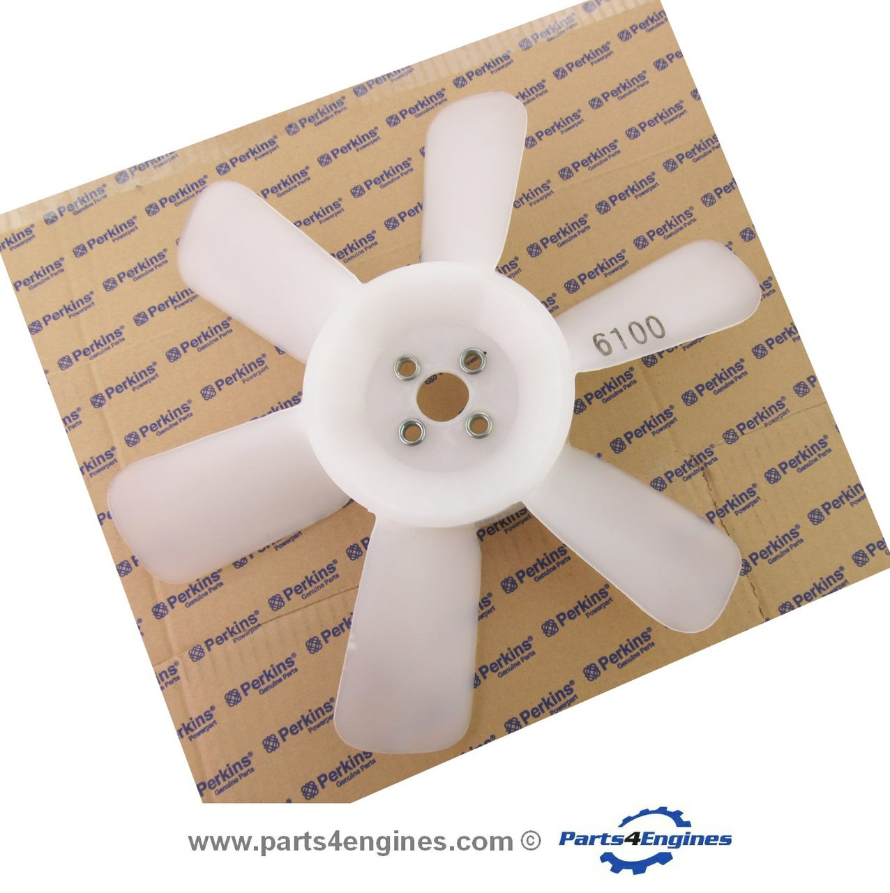 Perkins 404F-22  engine cooling fan, from parts4engines.com