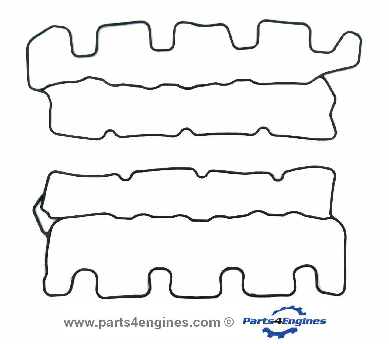 Volvo Penta D2-75 Rocker box cover seal set, from parts4engines.com