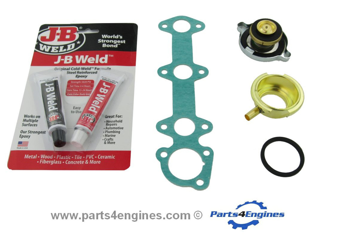 Volvo Penta MD2020 heat exchanger  filler neck replacement kit , from parts4engines.com