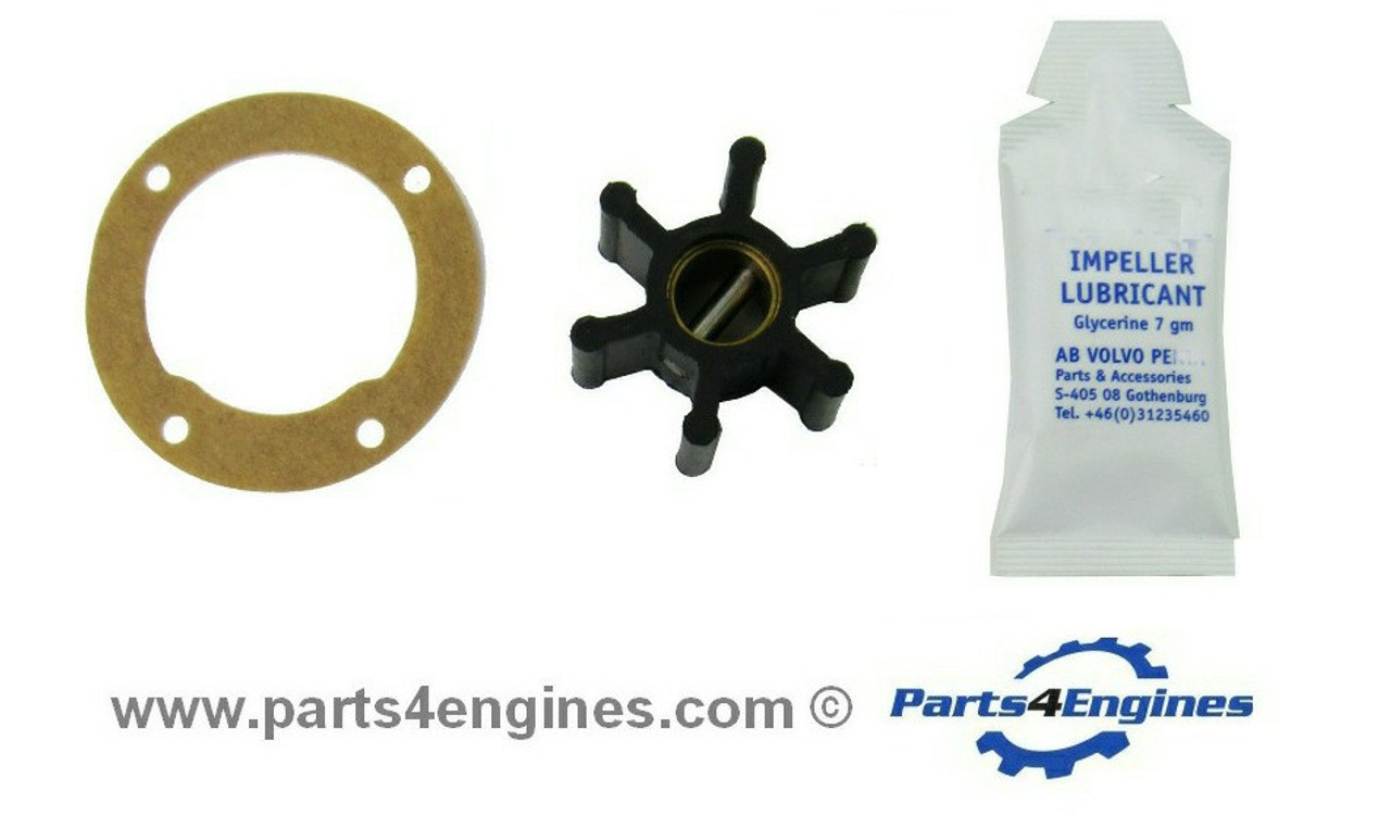 Volvo Penta MD17C Raw water pump service kit , from parts4engines.com
