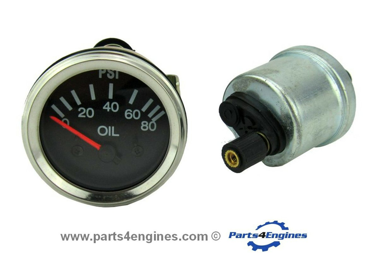 Perkins 4.107 Oil Pressure gauge, with earth return sender  from parts4engines.com