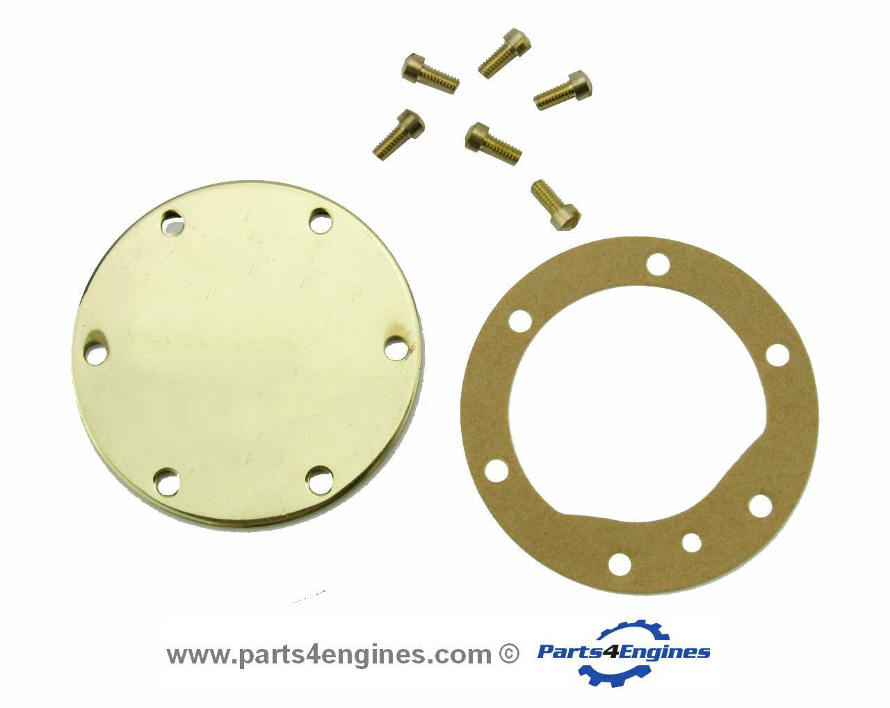 Perkins 4.236 raw water pump end cover kit from parts4engines.com