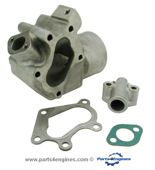  Volvo Penta D2-60 Stainless Steel Exhaust outlet elbow from parts4engines.com