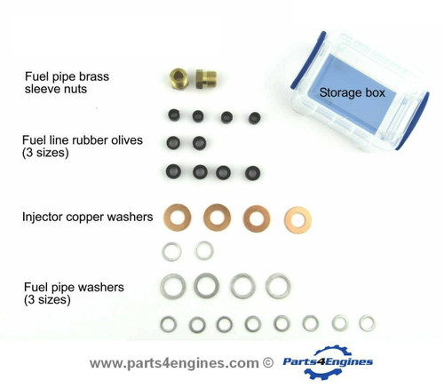 Fuel washers and seal kit for Perkins 4.107 Series from parts4engines.com