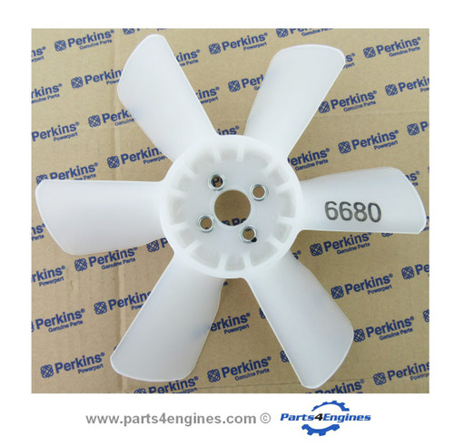 Perkins 403D-07 engine cooling fan, from parts4engines.com