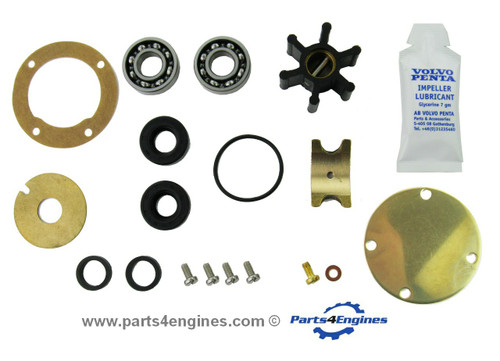 Volvo Penta MD3B Raw water pump rebuild kit , from parts4engines.com