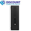 HP ProDesk 600 G1 Windows 10 Desktop Computer PC i3 3.4GHz 8GB 500GB with Dual 19" Widescreen LCD Monitors and Wifi