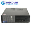 Dell Optiplex Windows 10 Pro PC Desktop Core i7 3.4GHz 8GB 256GB SSD w/Dual 22" LCD's and WIFI