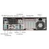 HP EliteDesk 705 G1 Desktop Computer Bundle with Fast AMD A6 Pro 3.5GHz Processor 4GB of RAM 250GB HD DVD-RW Wifi