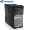 Dell 390 Core i3 3.1GHZ Tower 8GB 250GB with 17" LCD Keyboard and Mouse Windows 10 Home