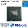 Intel Core i7-2620M 2.70 GHz Dual-Core Laptop CPU Processor SR03F