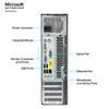 Lenovo ThinkCentre M73 Small Form Factor Business Desktop Intel Core i5 4th Gen 4570 (3.20 GHz)8GB RAM 1TB HDD Intel HD Graphics, Windows 10 Pro 64-bit, Wifi, Keyboard & Mouse